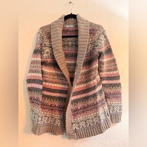 Maurices Multicolor Knit Cardigan